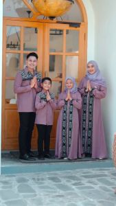 Couple Gamalama Dress by Emka Hijab COUPLE GAMIS BATIK