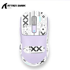 ATTACK SHARK | Attack Shark X3 Wireless MousePixArt PAW3395 26000DPI 1K Lightweight Mouse Tri-Mode Macro Gaming MouseLaptop/win/mac