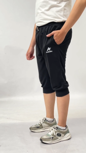 AURION Celana Jogger Selutut Babyterry Bawahan Olahraga Pria Wanita