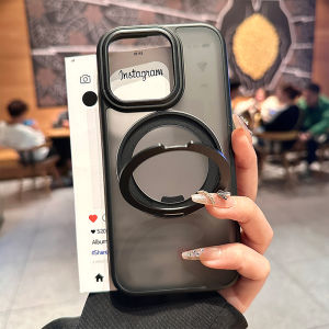 Cool Image Self-Contained Camera Flexible AI Button 360 Rotating Support Point Suitable for Apple 16Promax Magnetic Absorption iPhone 17Pro Frosted Anti-slip 14 Transparent 13 Protective Case 12 with Stand 15