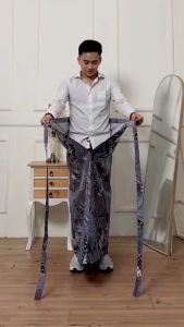 Sarung Batik Srikandi Tali Bahan Katun ALL Size - Bawahan Tradisional Sarung Tenun Santri Pria Wanita