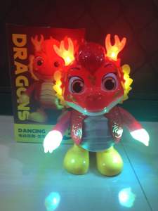 Mainan Bebek Joget musik dan lampu anak
