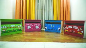 Meja tv 32 inch serbaguna kekinian motiv karakter mikeymouse ( Kartina Group)