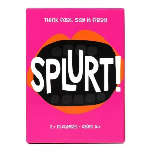 Splurt is an exciting tabletop card game suitable for parties and family gatherings. It offers multiple gameplay options