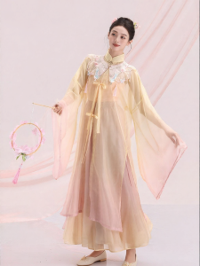 FULLBELIEF | Áo Đầm Múa Nhẹ Nhàng Elegante cho Sân Khấu & Tập Luyện