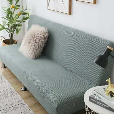 Bọc Sofa Đầy Đủ Bao Phủ Dày Dễ Lắp Cho Sofa Gập Không Tay Cầm