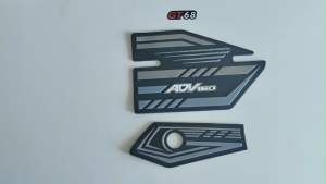 For Honda ADV 160 Body Protector Muffler Exhaust Cover Waterproof Rubber Material GT68 COD