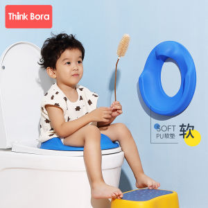Smart Toilet Seat Ring for Children Baby Girls Boys Potty Training Seat Cushion Stool Step Ladder Universal Toilet Accessories