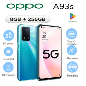 OPPO | 2026 new OPPO A93s 5G smartphone globally unlocked dual Nano-SIM 6.5-inch 90 Hz display 8/256 GB storage Sold out