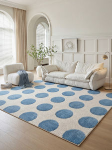 BEIAISI | Anti-slip Blue Home Living Room Carpet