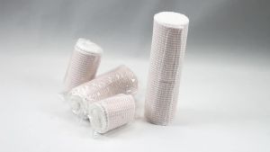 5Rolls Professional Self-Adhering Bandage Latex-Free Stretch Wrap for Wounds & Sports Easy Hold Hook Loop on Both Ends