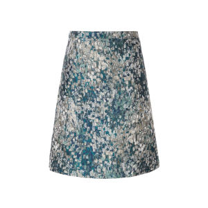 Elegant Artistic Printed A-Line Mini Skirt
