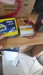 [HÀNG SẴN GIAO NGAY]Bộ kích điện 12V lên 220V công suất 220W Inverter LOẠI 1 đủ công suất tích hợp cổng sạc USB 5V biến tần 12v