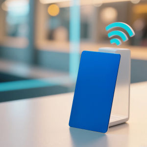 NFC PVC Contactless Social Recognition Cards - Blank Colored Plastic Smart Media Digital Business Cards 13.56MHz 888 Bytes