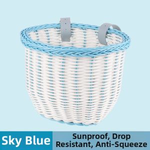 inwild | Colorful Woven Retro Childrens Bike Basket