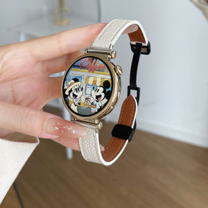 Uhada | Feminine Elegant Huawei Smartwatch Strap Genuine Leather Magnetic