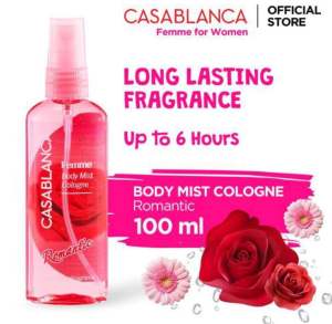 Casablanca body mist cologne 100ml men & women minyak wangi
