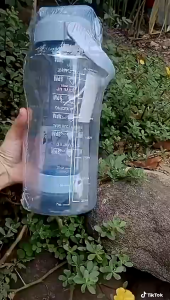 SumberAbadi BOTOL MINUM BENING VIRAL BOTOL BERANAK 3 IN 1 FREE SEDOTAN STICKER