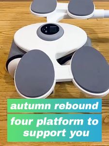 Abdominal Wheel New Ab Roller Elbow Support Rebound Wheel Exercise Machine Abs Workout Equipment