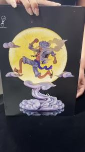 Bandai | Mô Hình Nhân Vật Hoạt Hình Luffy Gear 5 Nika 16cm Đồ Chơi Vinyl Phát Sáng Trong Bóng Tối Quà Tặng Cho Trẻ Em Từ 14 Tuổi Trở Lên
