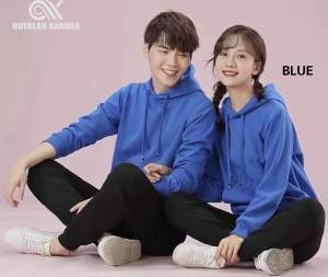 Korean Cotton Hoodie Jacket with Pocket for Men and Women Pullover Sweaters