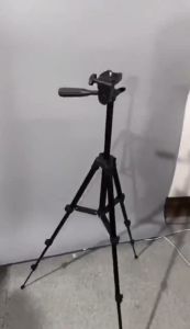 3120 Multi Level Aluminium Alloy Tripod Stand DSLR Smartphone Phone GoPro Camera Video Live Show Stable Adjustable Tripod Stand for Phone Camera