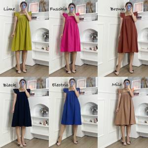 CJ - DRESS 2170 HE KYO RUFFLE BABYDOLL PREMIUM