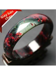 FENGHONGTAO | Vòng Tay Ngọc Đào Hoa Mơ Cổ Điển và Sắc Sảo