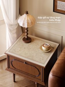 FANJUTAIDU | Waterproof Wash-free Customizable French Luxury Bedside Table Pad