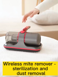 【รับประกัน 10 ปี】อุปกรณ์กำจัดไร เครื่องกำจัดไรไร้สายแบบพกพา เครื่องดูดฝุ่นเตียงในครัวเรือน เครื่องฆ่าเชื้อ UV แรงดูดสูง เครื่องกำจัดไรฝุ่น อุปกรณ์กำจัดไรฝุ่นแบบถ้วยคู่ เครื่องกำจัดไรดูดแรงสูง การกำจัดแบคทีเรียและไร