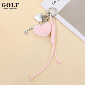 ดีไซน์ดั้งเดิมคุณภาพกอล์ฟพวงกุญแจห้อยกระเป๋าเครื่องประดับที่ทันสมัย