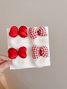 Ikat Rambut Pita Mickey Karet Rambut Anak Ribbon Aksesoris Rambut Anak