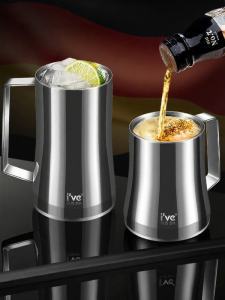 IVE | Large Capacity Stainless Steel Beer Mug