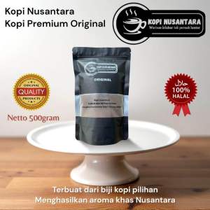Bubuk Kopi Premium Original Kopi Nusantara kemasan 500gram