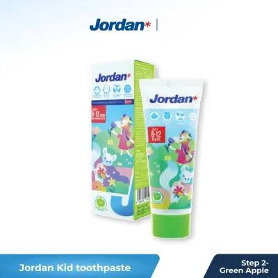 Jordan Toothpaste Step 2 6-12 Tahun 75g | Pasta Gigi Anak