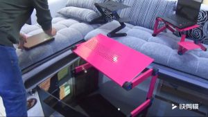 SG  Adjustable Laptop desk bed computer iPad desk Portable Stand 42cm with Heat Dissipation