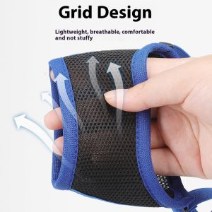 Comfortable Breathable Adjustable Dog Muzzle Anti-Bite Anti-Eating Pet Muzzle for Small Medium Large Dogs Allows Drinking