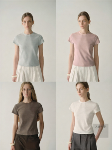 INSIS FEMME | Hemp Cotton Small Flying Sleeve T-Shirt