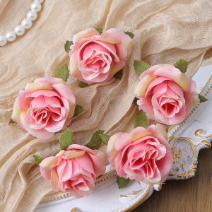 10/20PCS Artificial Flowers DIY Candy Box Cake Home Decor Christmas Decorative Wreaths Wedding Party Garden Roses Arch Silk Fake