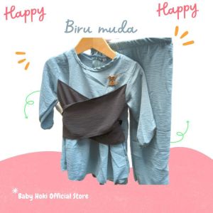 SETELAN ANAK LESTY CRINKLE PREMIUM 2-7TAHUN One Set Anak Kekinian