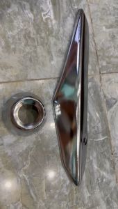 Bộ ốp pô như zin inox sáng bóng xe Satria/ Raider fi loại 1 .(có bán lẻ)