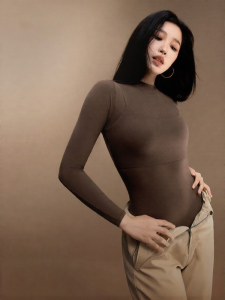 Ubras | Female One-Piece T-Shirt Shaping Bodysuit Fake Two-Pieces