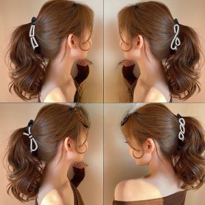 กิ๊บติดผมรูปแตงโมคริสตัลประดับเพชรขนาดใหญ่ กิ๊บติดผมแบบตั้ง สำหรับผู้หญิงและเด็กผู้หญิง วัสดุโลหะผสม