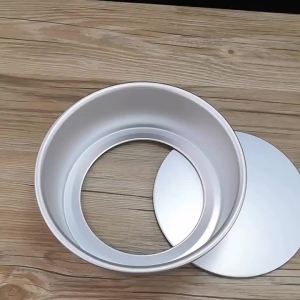 Round Cake Pan 4 / 6 / 8 / 10 Inch Non-Stick Aluminum Alloy Bakeware Baking Tray & Pans Cake Diy Baking Tools
