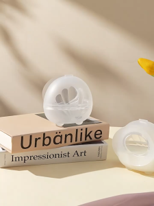 Phiễu hứng sữa mẹ Wai làm bằng chất liệu silicone phễu hứng có van thoát khí dễ vệ sinh