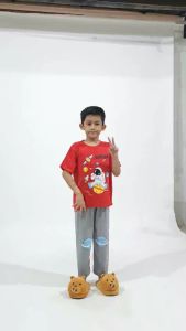 Kiminori DIPTA.CP: Setelan Baju Tidur Anak Lengan Pendek