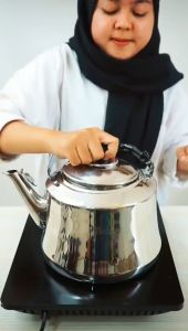 Teko Bunyi Classic Stainless 3 Liter: Teko Siul Jug Kettle Pemanas Air
