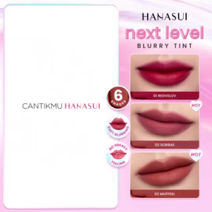 HANASUI NEXT LEVEL Blurry Tint Liptint Powdery Velvet Finish 16H Lasting Blurring Effect Stain High Pigmented