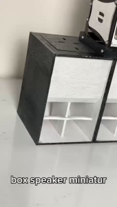 Box Speaker Miniatur SUPALI 3 INCH putih