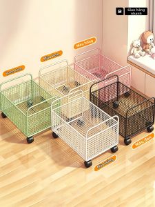 MUGG | Mobile Book Storage Box with Wheels Small Cart